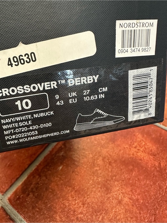Wolf & Shepherd Crossover Derby Hybrid Dress Shoes main image 8